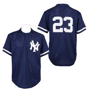Blue Authentic Don Mattingly Men's New York Yankees 1995 Throwback Jersey