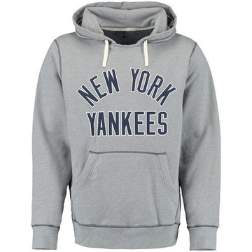 Gray Men's New York Yankees Legacy Fleece Hoodie -